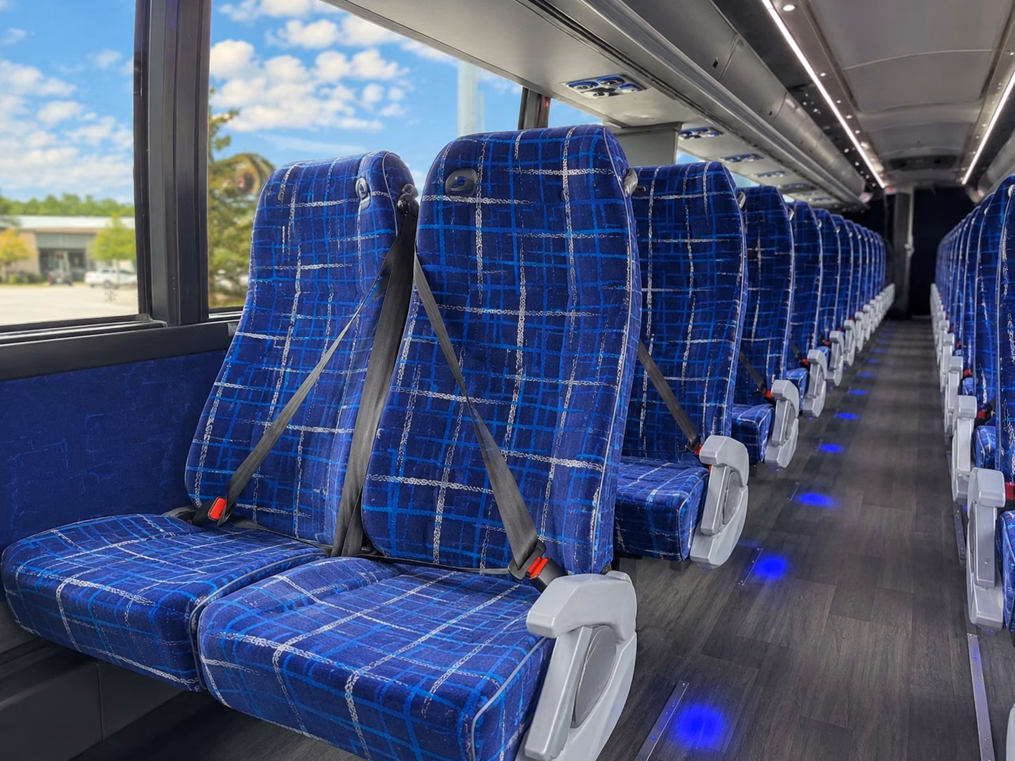 chino hills charter bus interior gallery