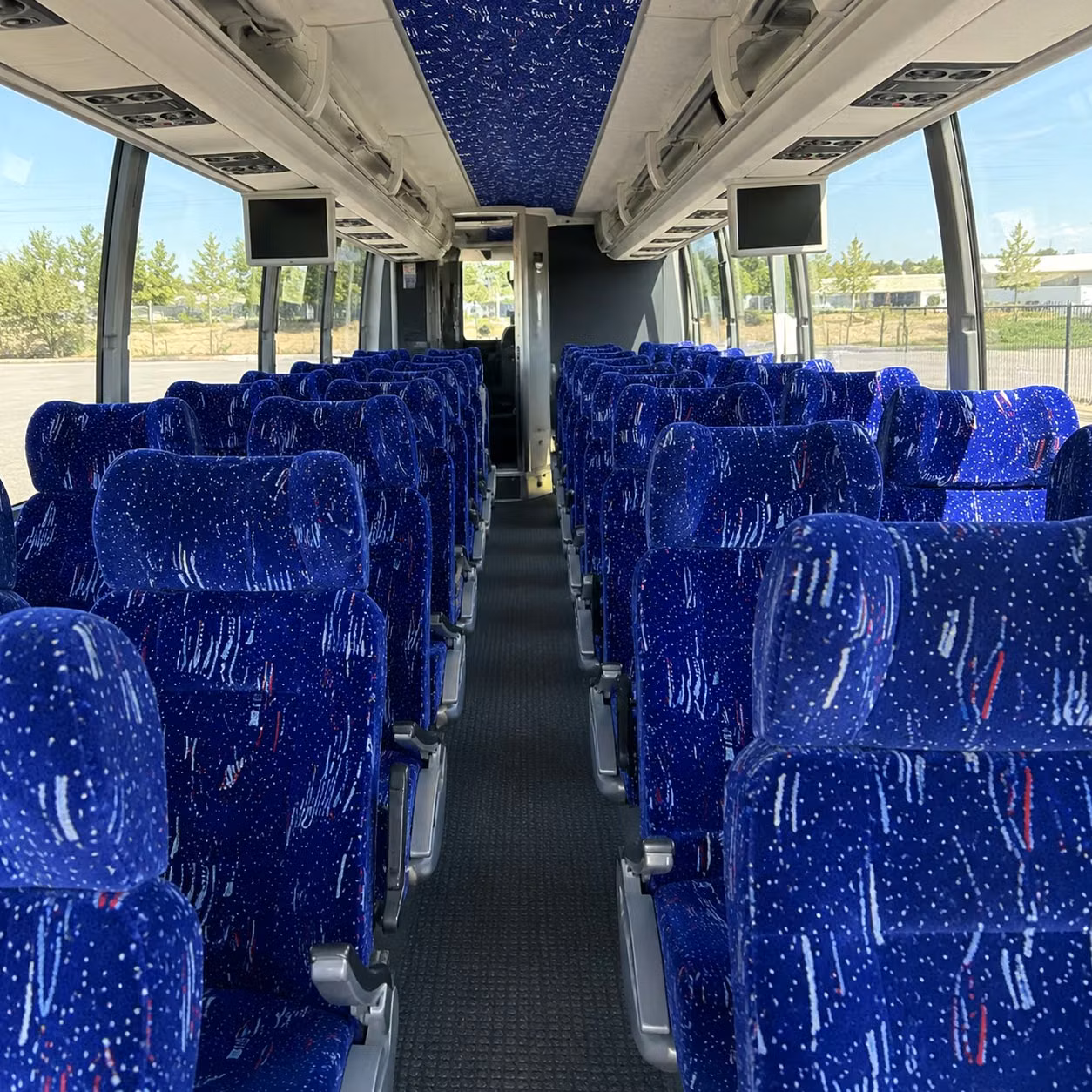 chino hills charter bus interior