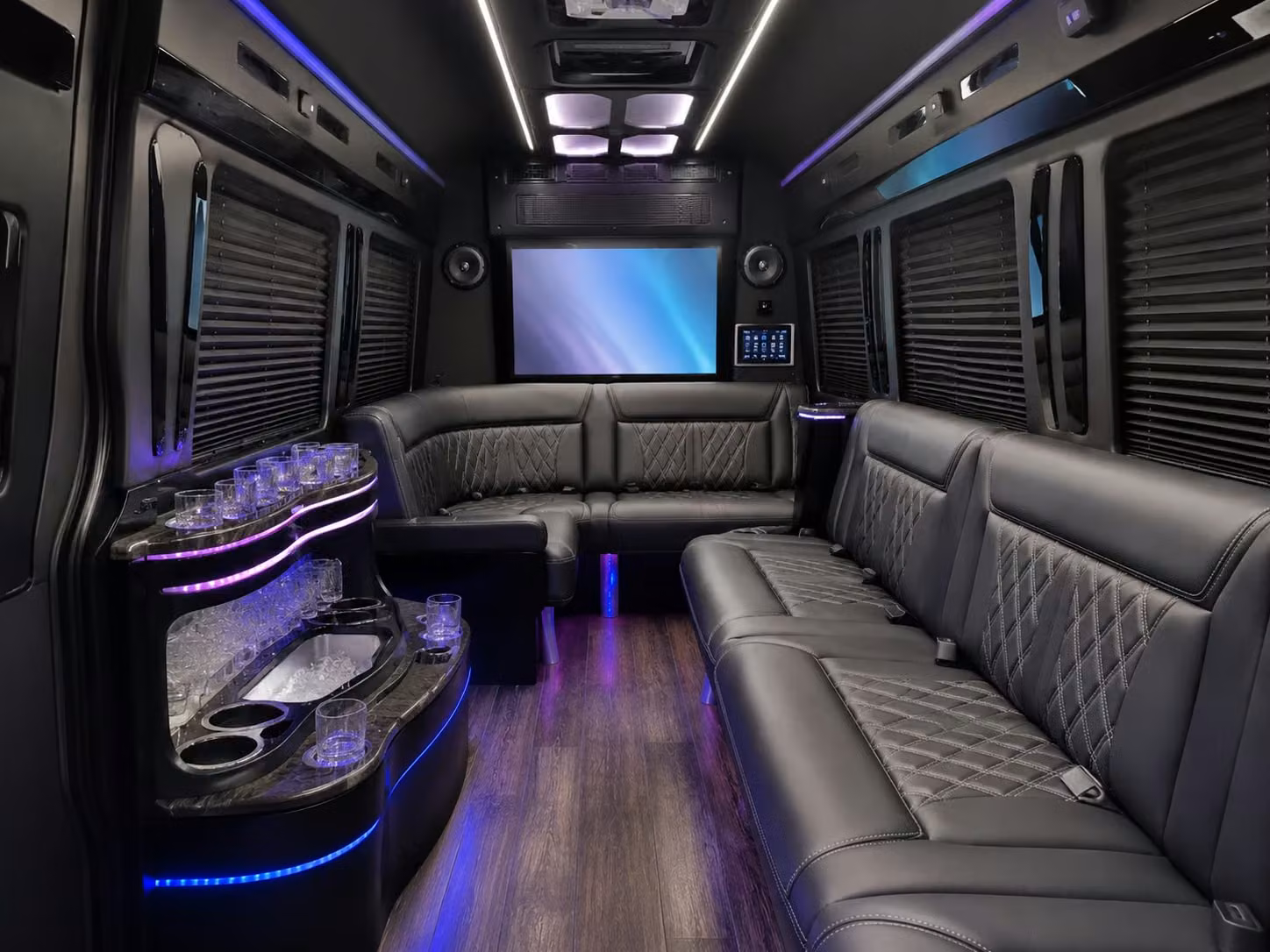 sprinter van transportation for groups and events across chino hills