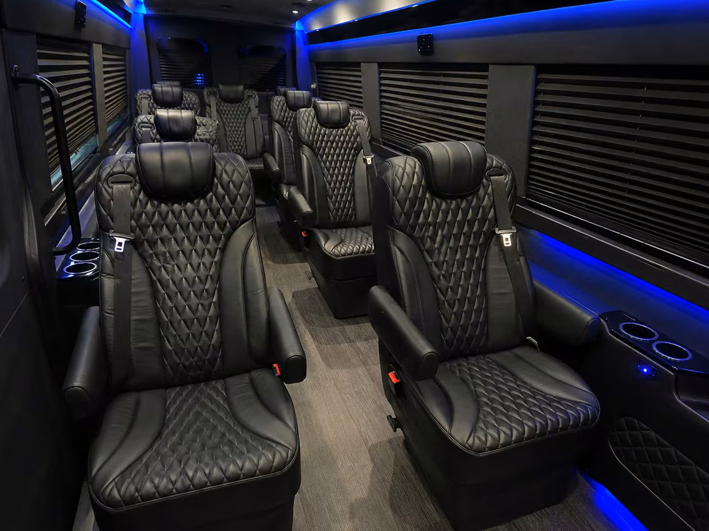 sprinter van with driver interior